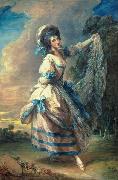 Thomas Gainsborough Portrait of Giovanna Baccelli Spain oil painting artist
